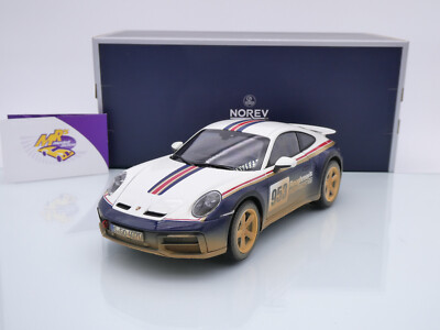 NOREV 187243 # Porsche 911 (992) Dakar Bj 2023 '' Roughroads Dirty Version '' 1:18