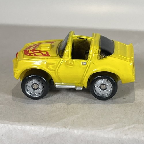Micro Máquinas Pontiac Trans Am Firebird Coche Amarillo Pájaro Rojo Top 1987 De Colección - Imagen 10 de 17