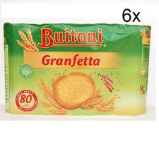 6x Buitoni SanSepolcro Delverde Granfetta Fette Biscottate 80 Zwieback 600g