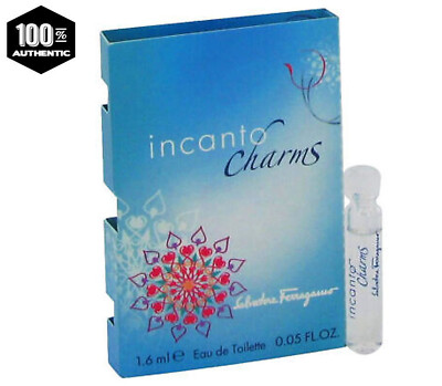 Salvatore Ferragamo Incanto Charms 0.5 oz / 15 ml EDT Splash for Women- Vial