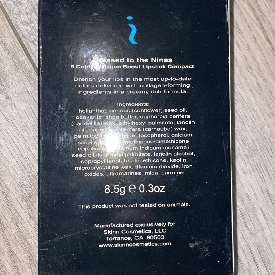 Компактная помада Skinn Dimitri James Dressed To The Nines Collagen Boost - Изображение 3 из 4