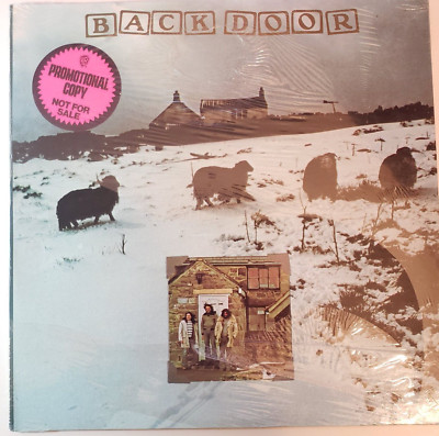 Back Door Self-Titled 1973 Promo Vinyl LP WB Records Jazz Rock Fusion Sealed EX