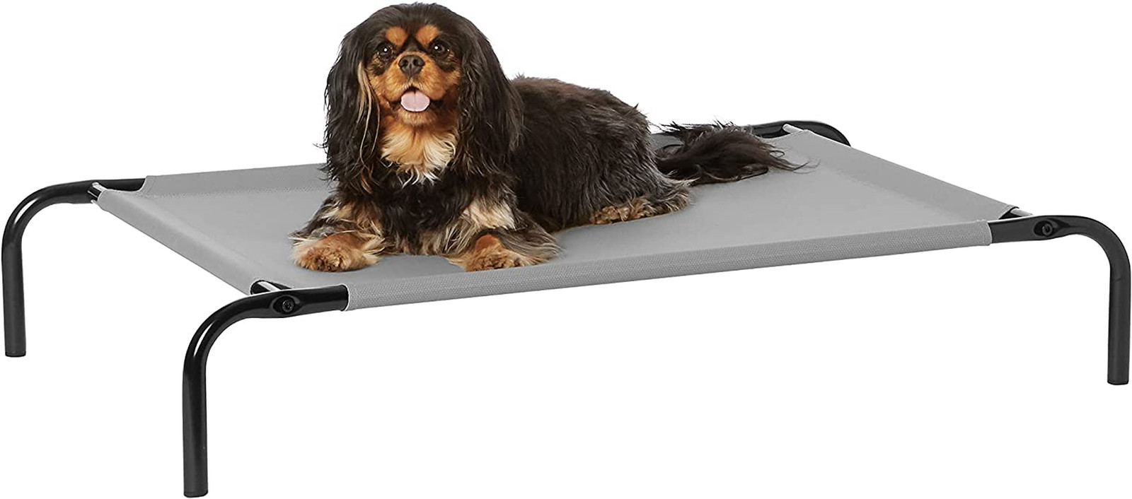 Lit surélevé pour chien contre l'arthrose et la chaleur - Toile Tex anti-odeur