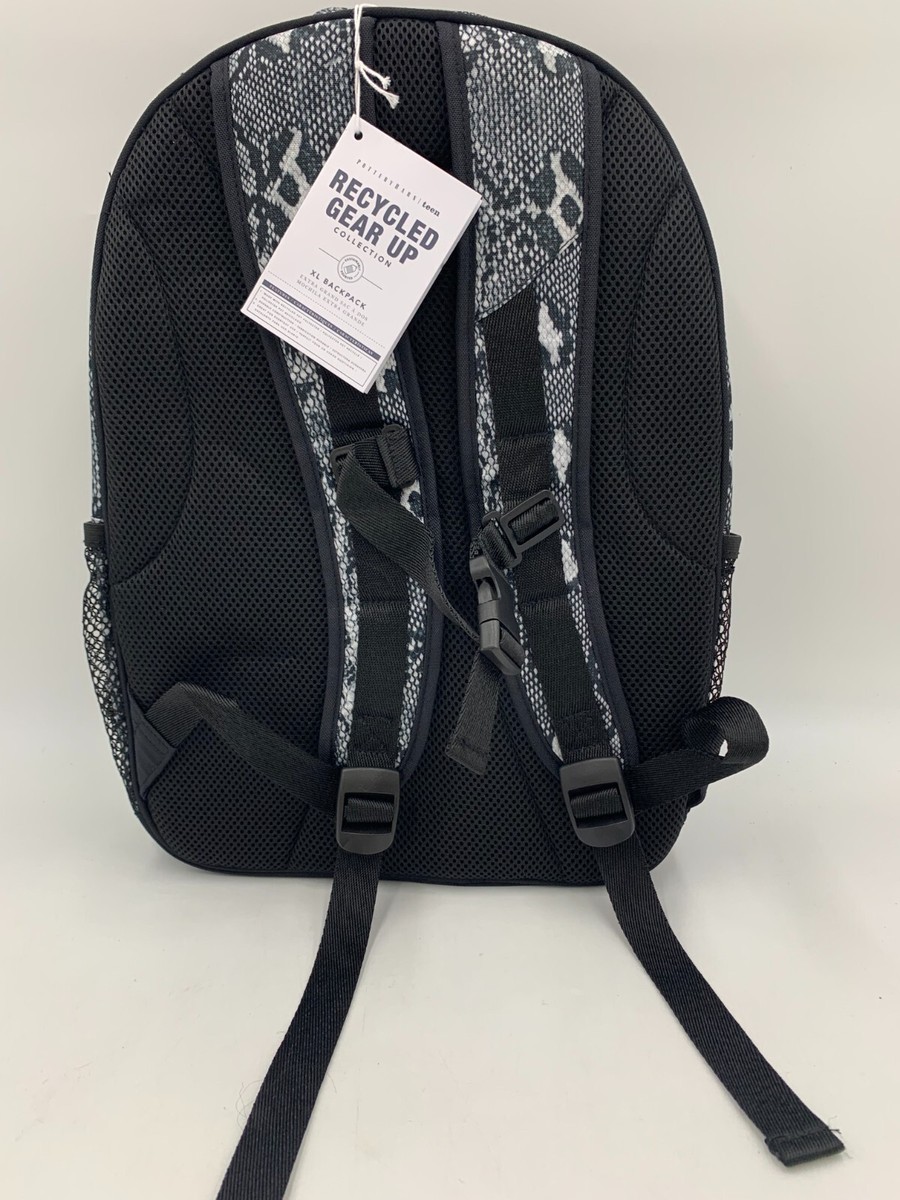 Pottery Barn Teen Gear Up Snake Reptile Skin XL Backpack  display picture 1