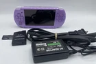 Sony PlayStation Handheld PSP Hannah Montana Edition Lilac - PSP-3001 Read Below
