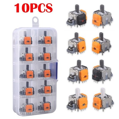 10PCS Game Hall Effect Joystick Repair Parts for PS5/PS4/Xbox/Switch Pro