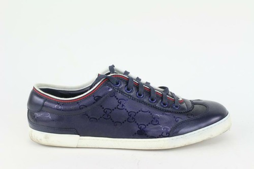 Blue Imprime Guccissima Sneakers 1117g5 