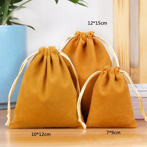 Drawstring Storage Bag for Sundries Drawstring Gift Jewelry Storage Bag Pouch - Picture 18 of 38