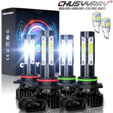 9005 9006 Combo LED Headlight Bulbs for Toyota Corolla 2001-2013 High & Low Beam