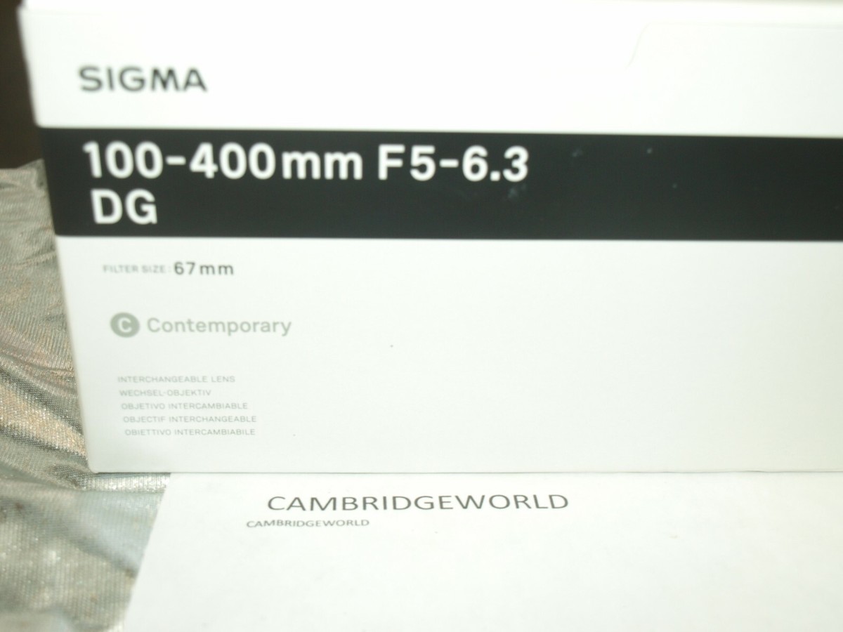 SIGMA 100-400mm F5-6.3 DG DN OS [ソニーE用] Amazon.com : Sigma 100-400mm F5-6.3 Contemporary DG DN OS