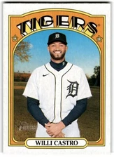 2021 Topps Heritage Willi Castro Detroit Tigers #567