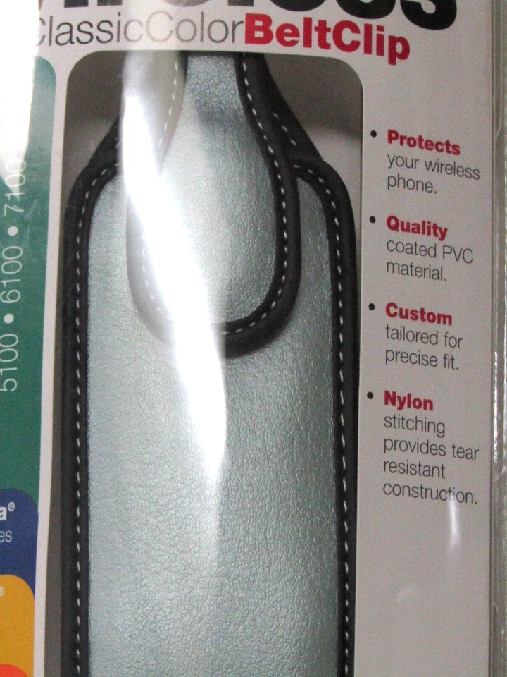 Funda de teléfono JustWireless BeltClip para celdas Nokia antiguas serie 5100, 6100, 7100 kit Foto 3 de 4