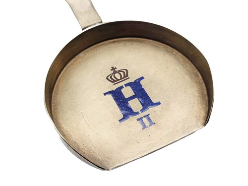 Imperial Russian Silver Spoon Cloisonne Enamel Cipher Crown Tsar Nicholas II RU - Picture 18 of 24