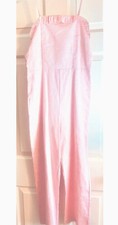 GB Girls Gianni Bini Jumpsuit 10, 12, or 14, Girls Pink Stripe Spring Summer 49