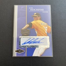 2006 Just Minors Justifiable Auto Luke Hochevar #JF-13 Auto /100 Silver Edition