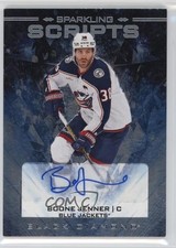 2024-25 Upper Deck Black Diamond Sparkling Scripts Boone Jenner #SS-BJ Auto 8mm