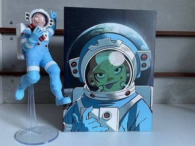Gorillaz x Superplastic Astronaut Unopened Set 2D, Noodle, Murdoc, Russell