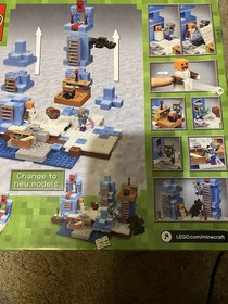 Brand New, Authentic LEGO Minecraft: The Ice Spikes (21131) LEGO Set, Read