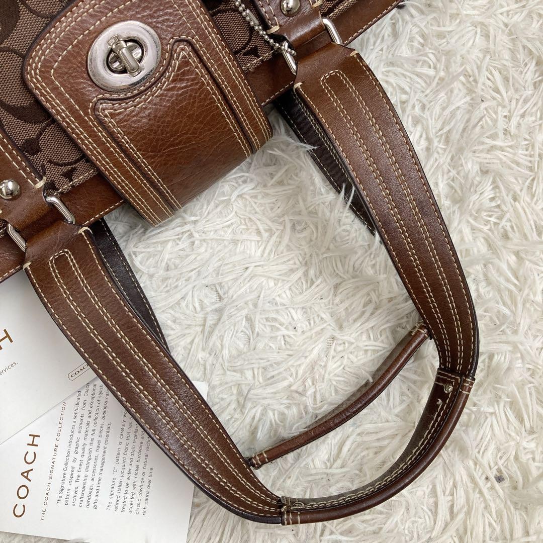 バッグ vintage coach old mini Boston brown Coach Vintage Mini Boston Turnlock Shoulder Bag Brown