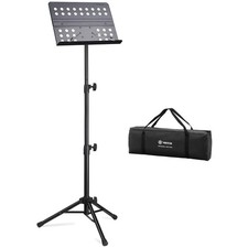 Folding Professional Music Stand  Adjustable Height 32-70"