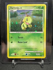 Turtwig DP01 Black Star Promo Holo w/ Swirl Pokémon 2008 DP Diamond Pearl LP/MP on eBay