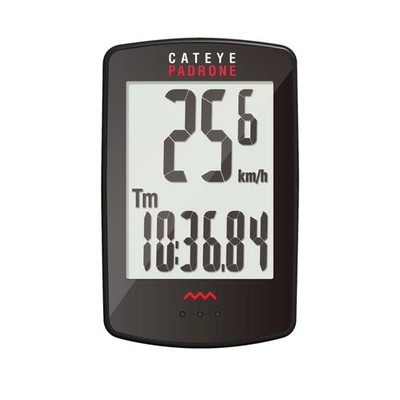 CatEye Padrone Wireless Fahrrad / Fahrradcomputer - großer Bildschirm / einfache Einrichtung