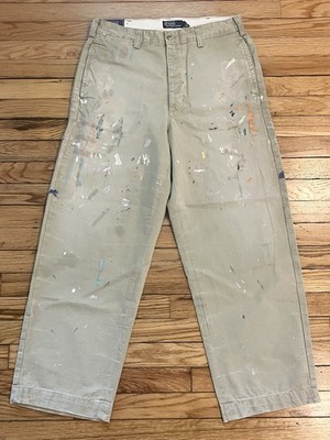 Polo Ralph Lauren Paint Splatter Chino 31 x 30 in. Cotton Twill