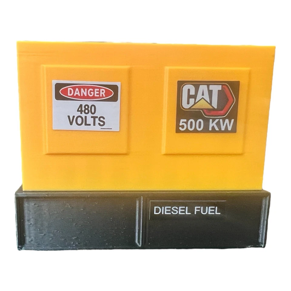 500KW Generator Set Scale Model 1/50 - Image 2 of 4