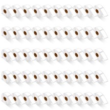 50Rolls 1''x2-1/8'' Small Multipurpose 500 Labels 30336 For Dymo Labelwriter 450