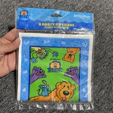 VTG Bear in the Big Blue House Party Supplies Treat Bags Candy Bags Rare