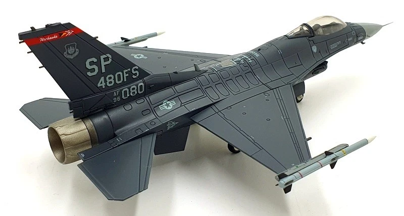 Hobby Master escala 1/72 HA38001 F-16C Fighting Falcon 480th FS Spangdahlem 2020 Foto 3 de 4