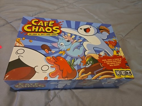 Juego de Cartas Café Chaos The Odd 1 Is Out Juego Original