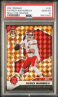 Patrick Mahomes PSA 10 Reactive Orange Prizm AFC Variation 2021 Mosaic #221