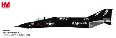 Hobby Master 1/72 HA19087 RF-4B Phantom II VMFP-3 MCAS El Toro Neu PREORDER!!