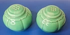 Vintage Green 1930’s Riviera by Homer Laughlin Salt and Pepper Shakers