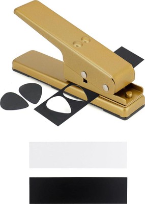 Gitarren-Plektrum-Maker, Kartenschneider, Gitarren-Plektrum-Maker, eigenes Gitarren-Plektrum zum Selbermachen, Gold