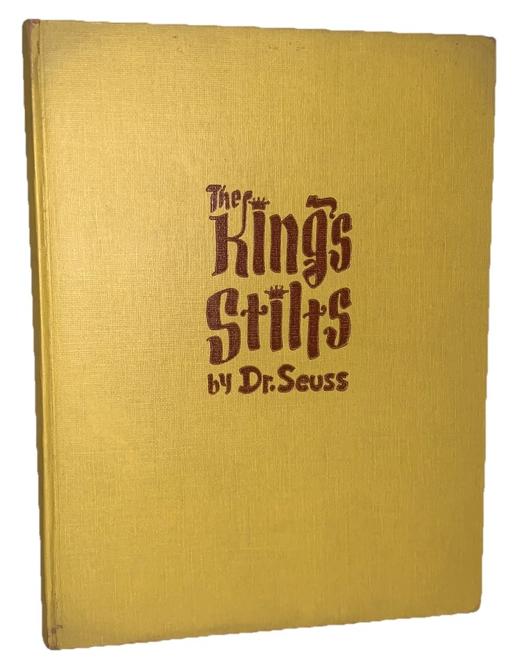 1939, РАННЕЕ ПЕРЕИЗДАНИЕ, ОРИГИНАЛЬНЫЙ DJ, ХОДУЛИ КОРОЛЯ, DR. SEUSS, CHILRENS - Изображение 2 из 4