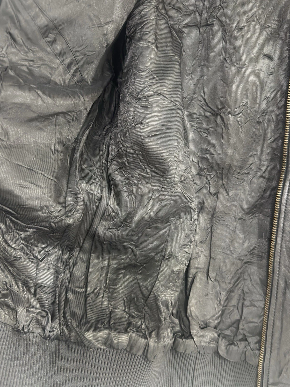 DOLCE & GABBANA GENUINE LEATHER BOMBER JACKET - product detail image 6