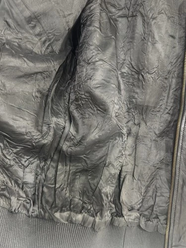 DOLCE & GABBANA GENUINE LEATHER BOMBER JACKET image 6