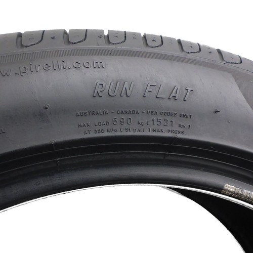 2 X PIRELLI 225/50 R18 95W Cinturato P7 RUN FLAT Neumáticos De Verano 2018 6,5mm - Imagen 6 de 7