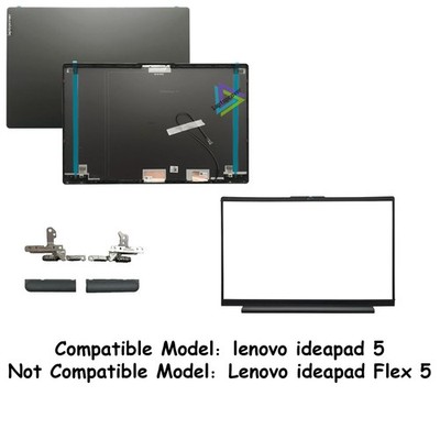New Lcd Back Cover+Bezel+Hinge For Lenovo ideapad 5 15iil05 15are05 15itl05 Gray