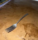 INTERNATIONAL FINE ARTS STERLING SILVER DINNER FORK - TRANQUILLITY EACH 7.25"