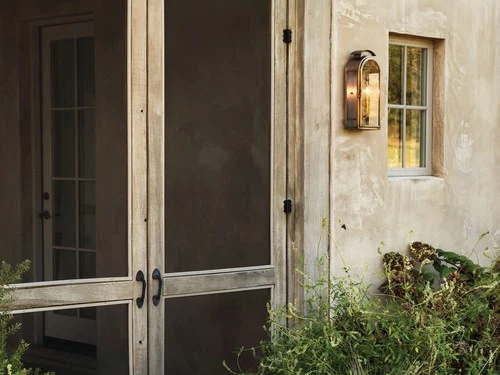 Hinkley Lighting 2524 Brass Rowley 2-Light 18"H Outdoor Wall Sconce - Picture 4 of 9