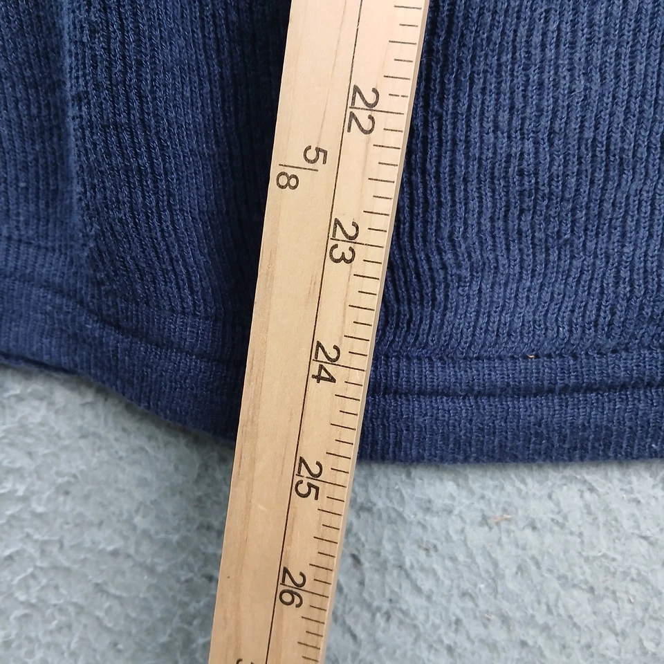 Vintage Fila Sport Vest Womens Medium Blue Buttton Up - Image 4 of 4