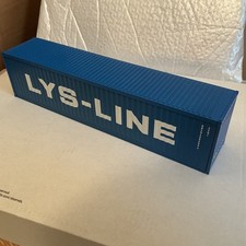 HEAVY HAULAGE CORGI LYS-LINE CONTAINER TRAILER  ONLY :  1:50 SCALE.