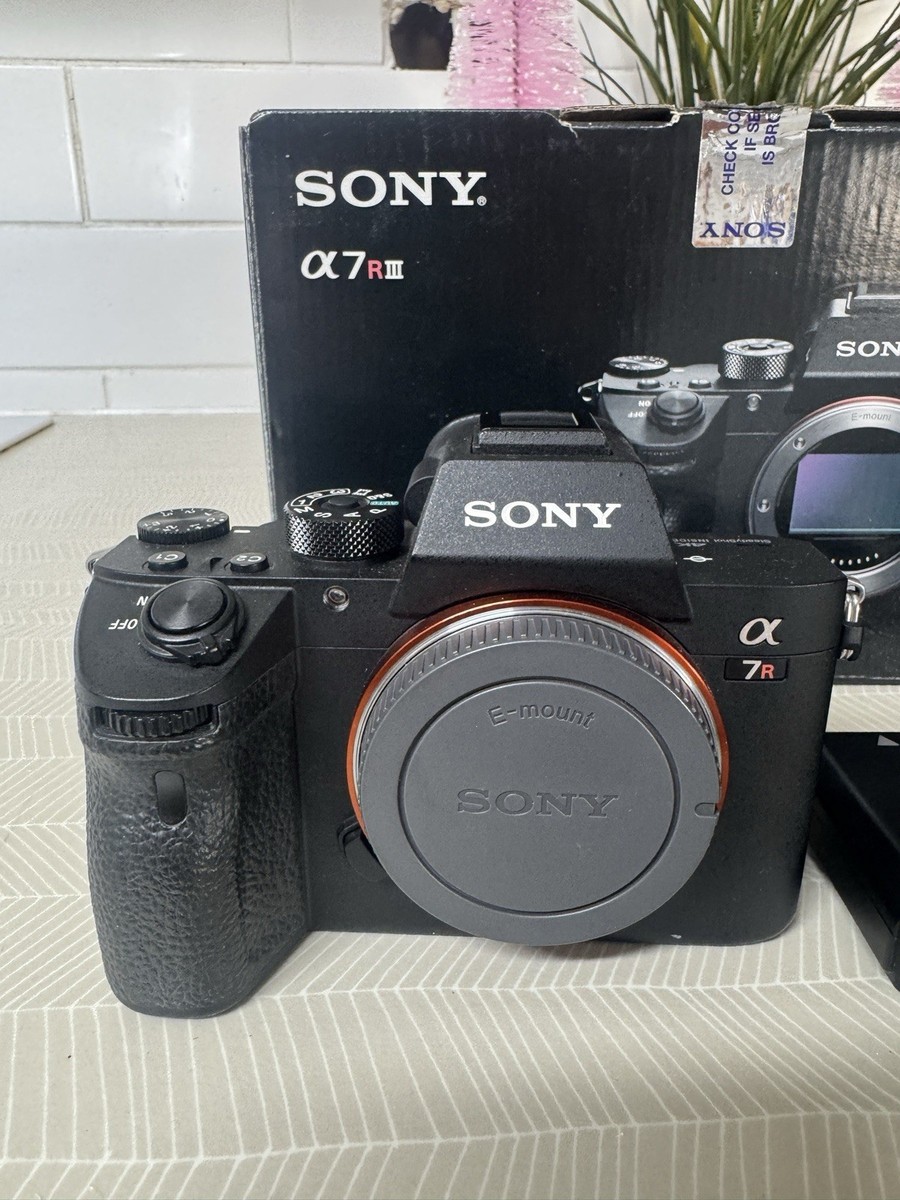 Sony Alpha A7R III Digital Camera Black (Body Only) for