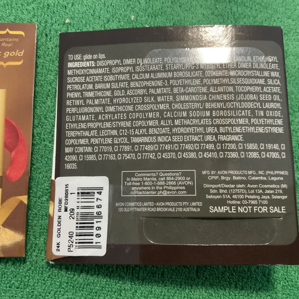 Avon Ultra colour lipstick samples 2013 - image 3 of 4