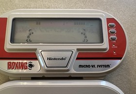 Vintage 1984 Nintendo Boxing Micro VS. System Game- Works!