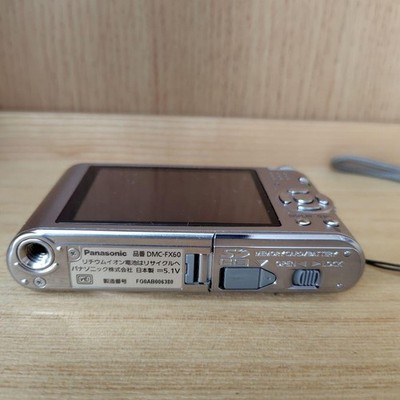 Panasonic LUMIX DMC-FX60 Digital Camera 12MP 5x Zoom Compact