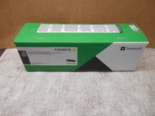 New Sealed Lexmark C3210Y0 Yellow Toner Cartridge C3224 C3326 MC3224 MC3326 3426